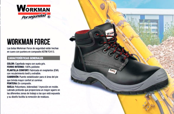 Ventajas de usar botas de seguridad como dotación para el trabajo