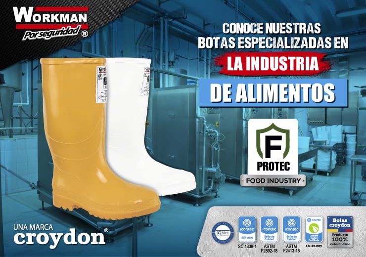 Botas para manipulador de alimentos: ¿Qué hay que tener en cuenta?