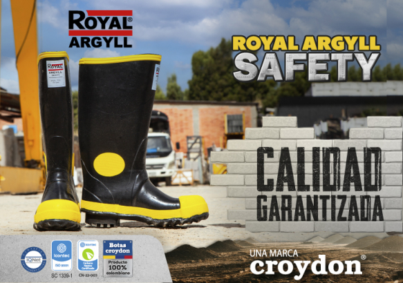 3 especificaciones claves del calzado industrial de Croydon