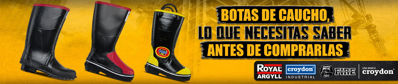 Botas de caucho
