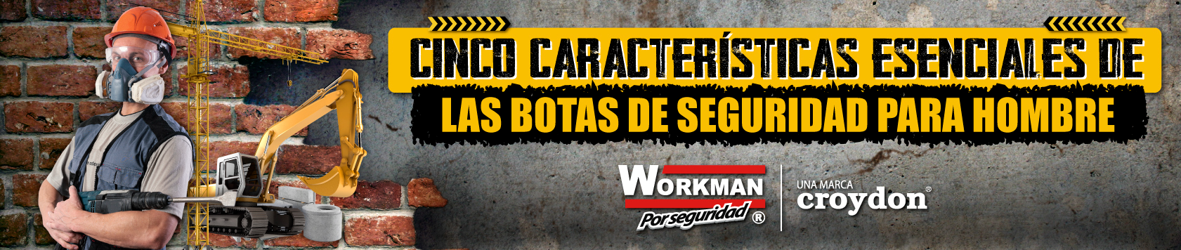 Botas de seguridad para hombre