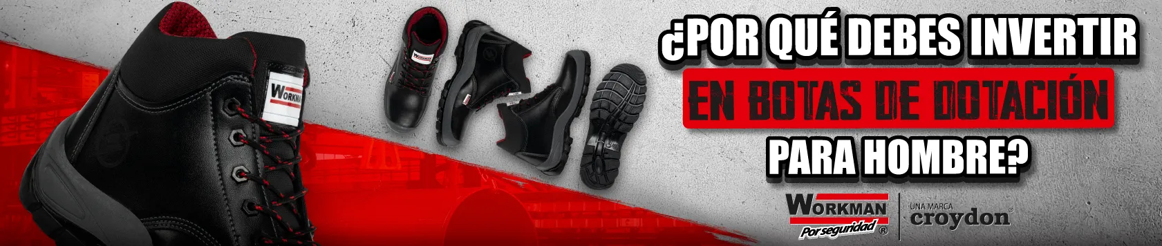¿Por qué debes invertir en botas de dotación para hombre?