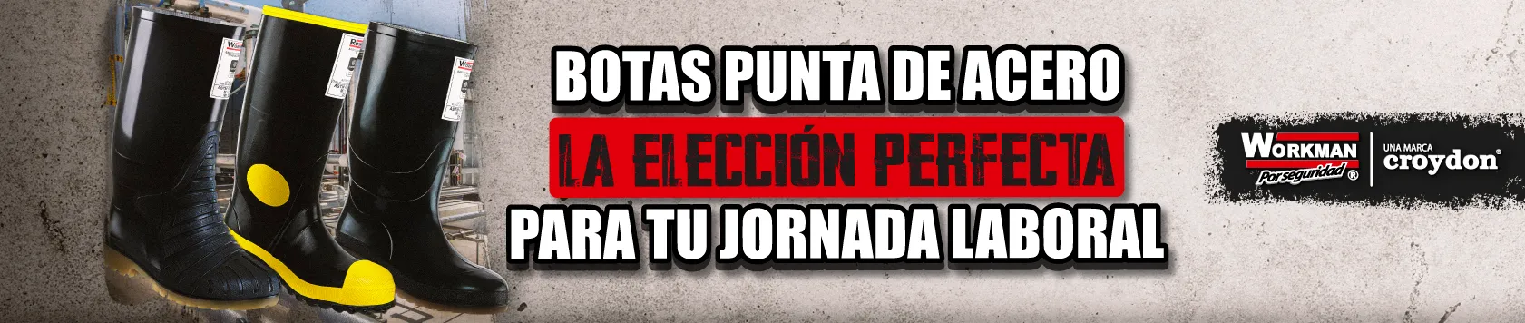 Botas punta de acero: la elección perfecta para tu jornada laboral